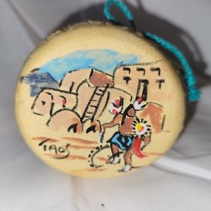 New Mexico drum Christmas ornament